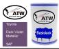 Preview: Toyota, Dark Violet Metallic, 9AF: 500ml Lackdose, von ATW Autoteile West.